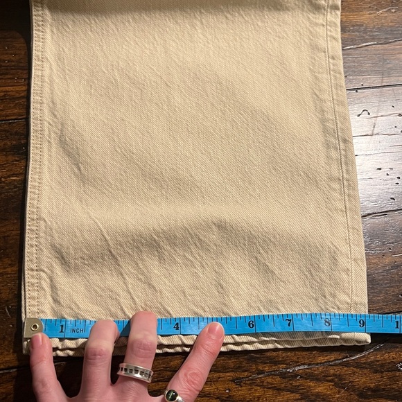 NWOT KALLMEYER Beige Column Leg Jeans, size 26 - Picture 11 of 11